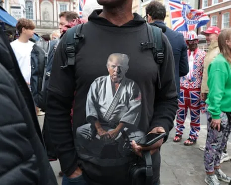 Superfans Converge in the Historic Town to Animate the President’s Event of Little Substance